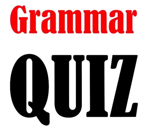 Grammar Quiz 